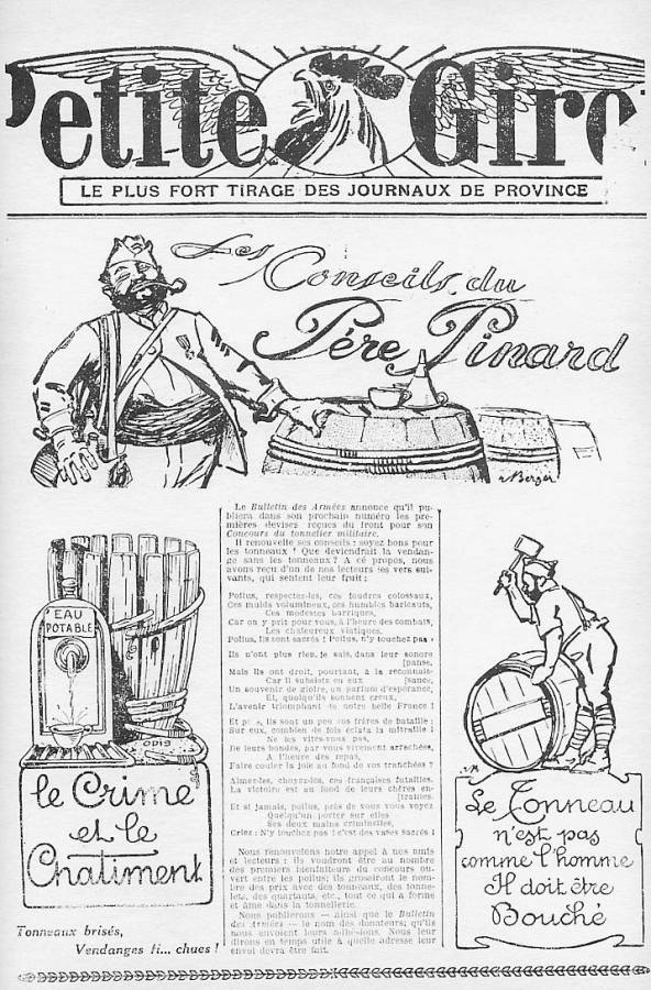 1917 10 05 Les Conseil du Pere Pinard La Petite Giraonde.jpg